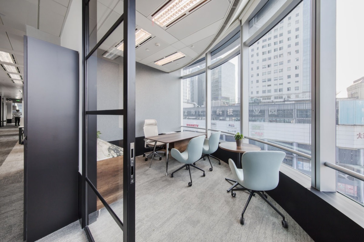 萬豪上海辦公空間裝修設計案例600㎡ 6